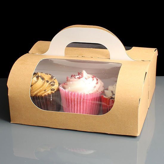 Compostable Carry Out Cake Box
