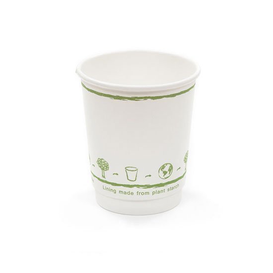 Compostable Double Wall Paper Cup 