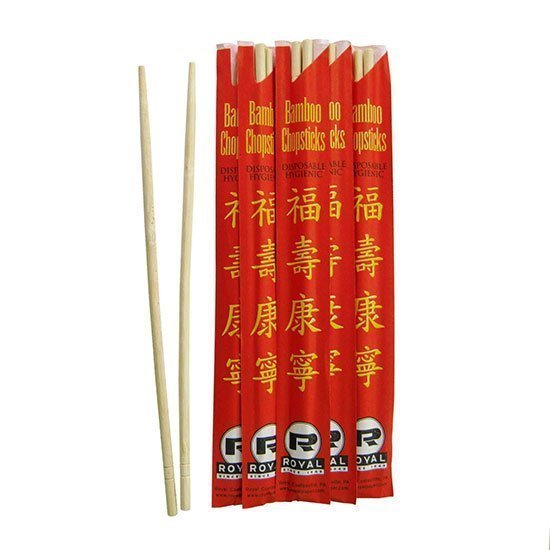 Bamboo Chopsticks Wrapped