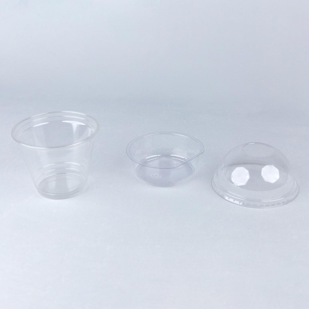 Clear PET Cup & Lid & Insert
