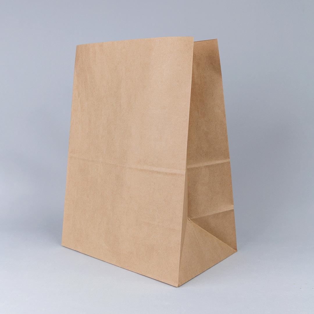 Blocked Bottom Paper Bag 