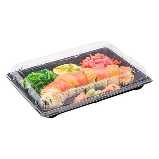Black Sushi Tray & Lid