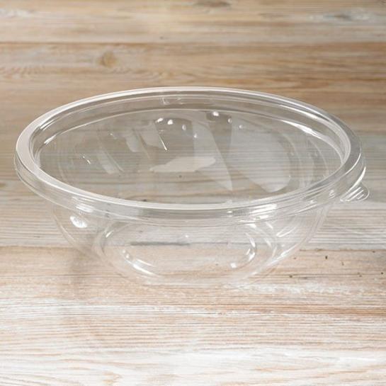 Clear Round Salad Bowl