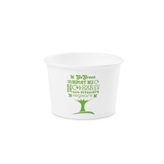Compostable Soup Container Green Tree
