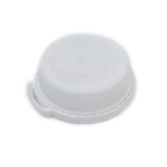 White Lid for Round Juice Bottle 