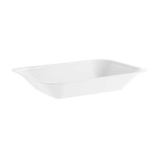 Compostable Bagasse Chip Tray