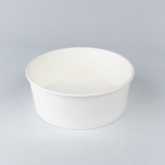 White Food Container 1090ml with Lid & Divider