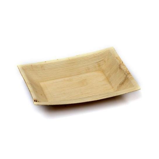 Compostable Rectangular Small Palm Leaf Plate