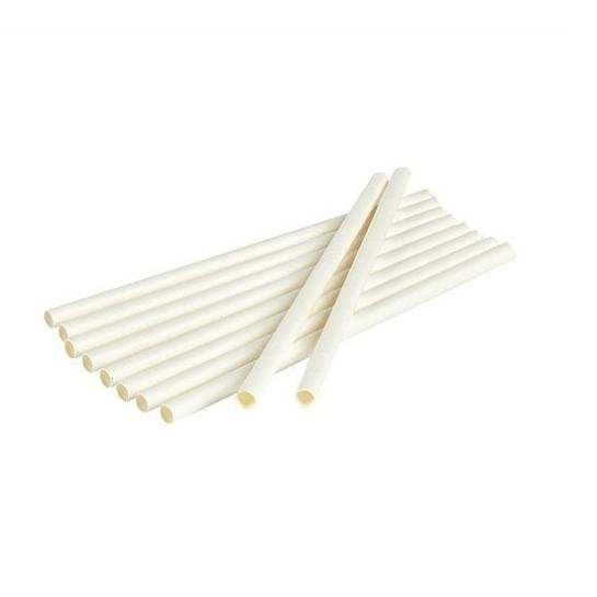 Jumbo Paper Straws White