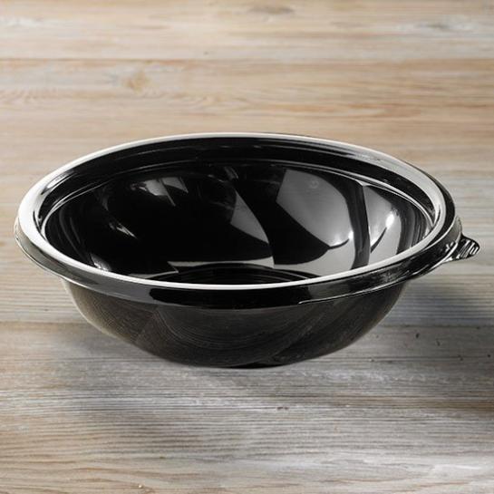 Black Round Salad Bowl