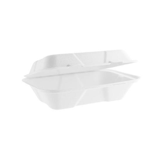 Compostable Bagasse Clamshell
