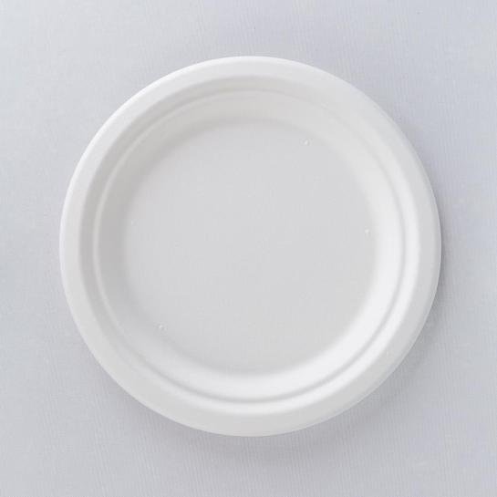 Compostable Bagasse Round Plate