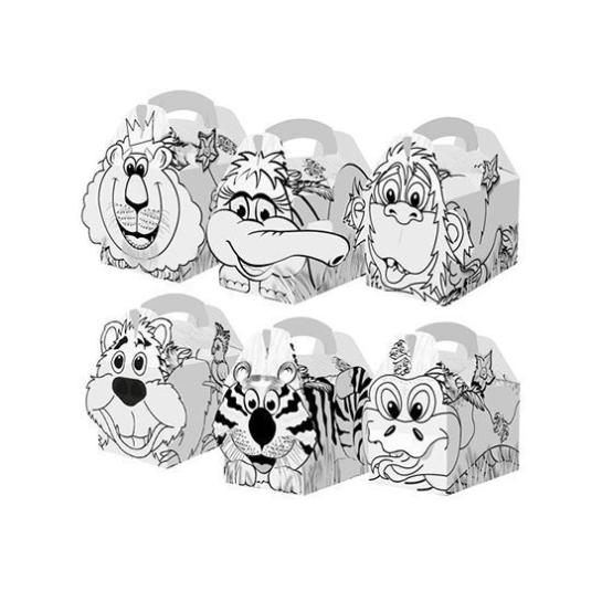 Party Box ''Jungle Lion'' Colour-In