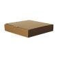 Brown Pizza Box